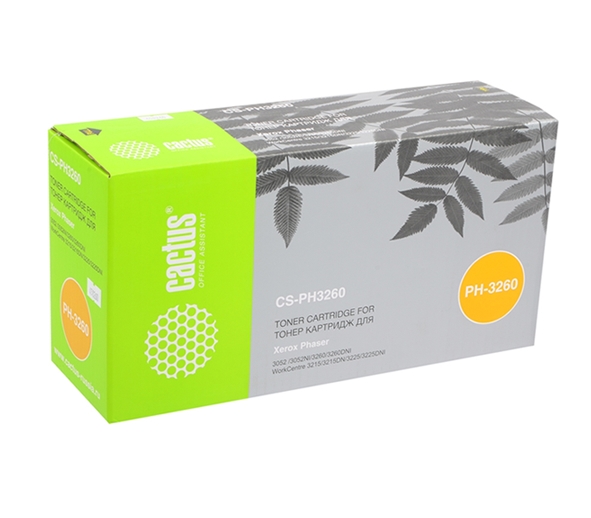 Картридж CACTUS CS-PH3260 (аналог Xerox 106R02778) Картридж CACTUS CS-PH3260 (аналог Xerox 106R02778)