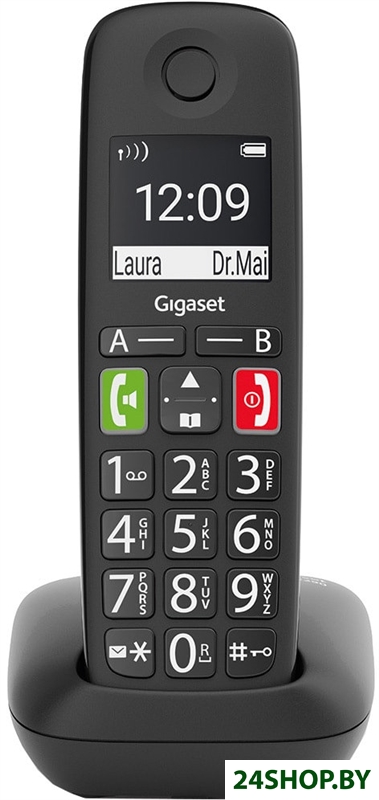 Радиотелефон Gigaset E290 (черный) Радиотелефон Gigaset E290 (черный)