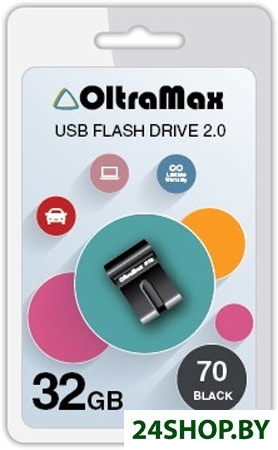 USB Flash Oltramax 70 32GB (черный) USB Flash Oltramax 70 32GB (черный)