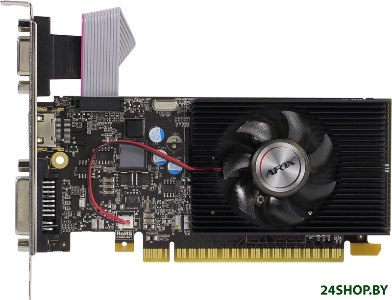 Видеокарта AFOX GeForce GT 730 4GB DDR3 AF730-4096D3L5 Видеокарта AFOX GeForce GT 730 4GB DDR3 AF730-4096D3L5