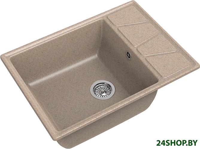 Кухонная мойка GranFest GF-V-680L (песочный) Кухонная мойка GranFest GF-V-680L (песочный)