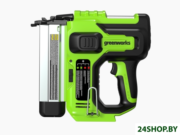Нейлер аккумуляторный Greenworks GD24BN 3400707 (без АКБ и ЗУ) Нейлер аккумуляторный Greenworks GD24BN 3400707 (без АКБ и ЗУ)