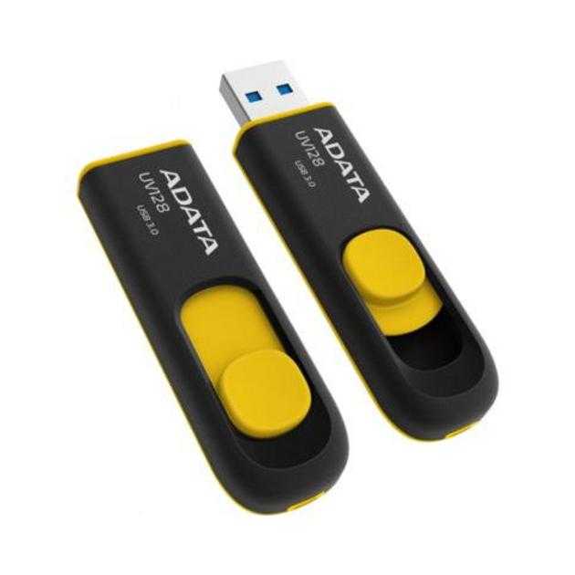 USB Flash A-Data DashDrive UV128 Black/Yellow 64GB (AUV128-64G-RBY) USB Flash A-Data DashDrive UV128 Black/Yellow 64GB (AUV128-64G-RBY)
