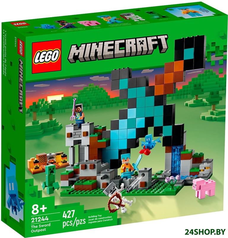 Конструктор LEGO Minecraft 21244 Застава Меча Конструктор LEGO Minecraft 21244 Застава Меча