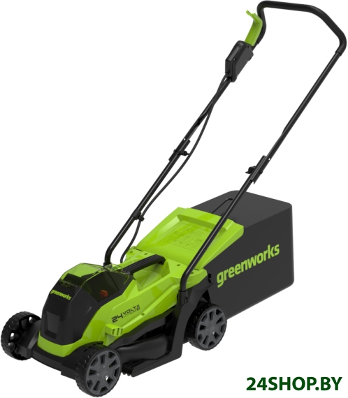 Газонокосилка Greenworks GD24LM33K2 2516107UA (с 1-м АКБ) Газонокосилка Greenworks GD24LM33K2 2516107UA (с 1-м АКБ)