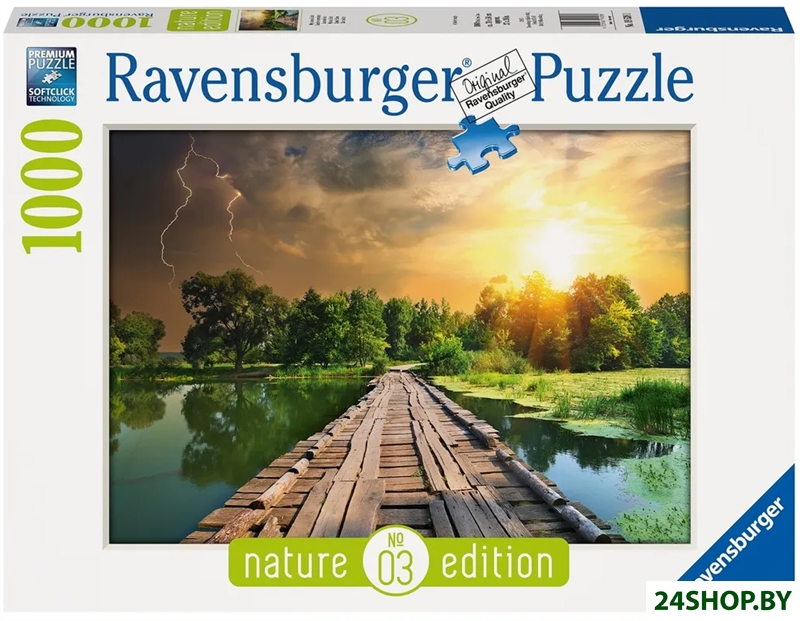 Пазл Ravensburger Таинственный свет 19538 (1000 эл) Пазл Ravensburger Таинственный свет 19538 (1000 эл)