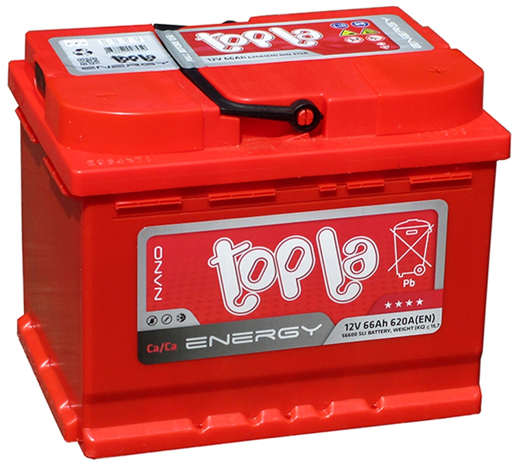 Автомобильный аккумулятор Topla Energy (66 А/ч) (108066) Автомобильный аккумулятор Topla Energy (66 А/ч) (108066)