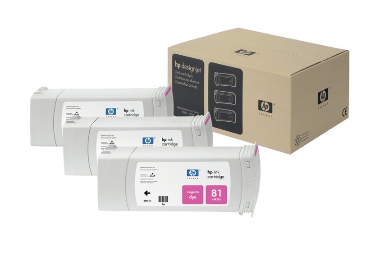 Картридж HP 81 (C5068A) 3 шт Картридж HP 81 (C5068A) 3 шт