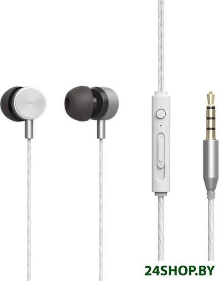 Наушники Ritmix RH-127M (серебристый) Наушники Ritmix RH-127M (серебристый)