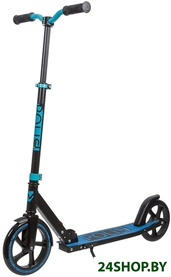 Самокат Novatrack Polis 230 Pro 230.POLIS.BL20 (черный/бирюзовый) Самокат Novatrack Polis 230 Pro 230.POLIS.BL20 (черный/бирюзовый)