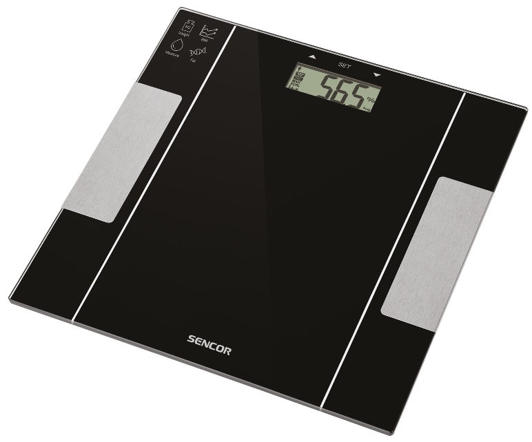 Персональные весы для фитнеса Sencor SBS 5050BK Персональные весы для фитнеса Sencor SBS 5050BK