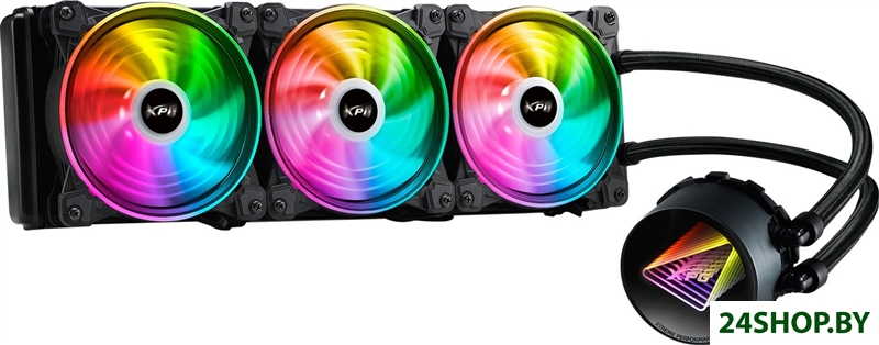 Система жидкостного охлаждения для процессора ADATA XPG Levante X 360 (черный) Система жидкостного охлаждения для процессора ADATA XPG Levante X 360 (черный)