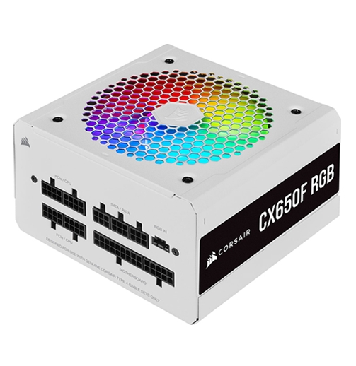 Блок питания Corsair CX650F RGB White CP-9020226-EU Блок питания Corsair CX650F RGB White CP-9020226-EU
