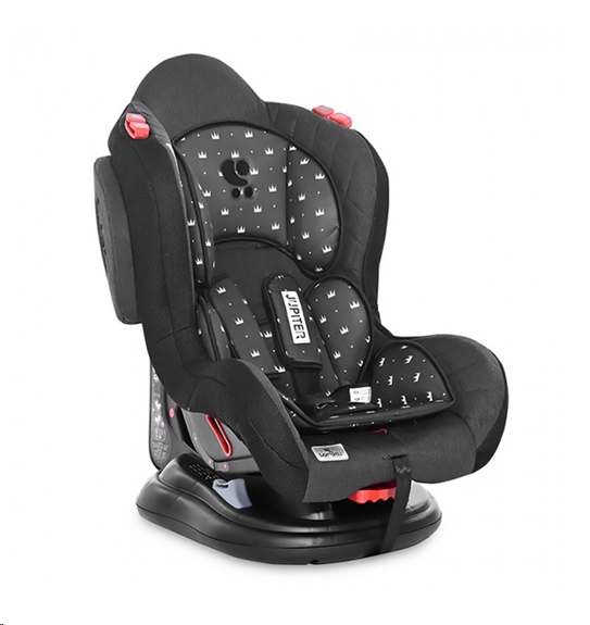 Автокресло Lorelli Jupiter Black Crowns (10070942105) Автокресло Lorelli Jupiter Black Crowns (10070942105)