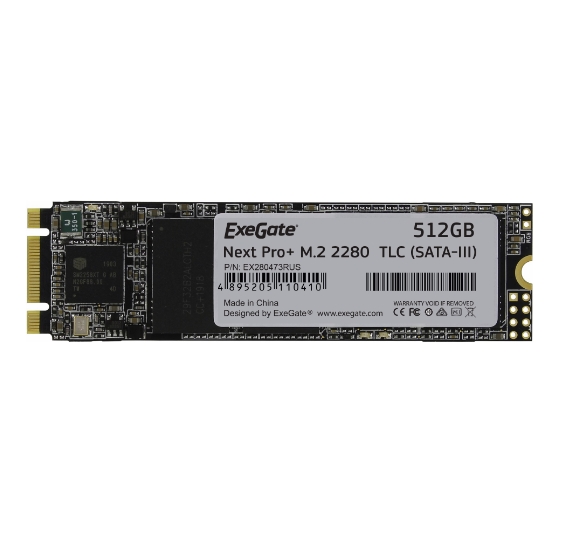SSD-диск ExeGate Next Pro+ M.2 512GB (EX280473RUS) SSD-диск ExeGate Next Pro+ M.2 512GB (EX280473RUS)