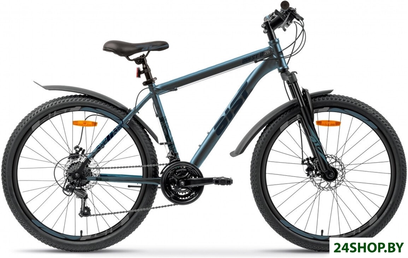 Велосипед AIST Quest Disc 26 р.20 2026 (синий) Велосипед AIST Quest Disc 26 р.20 2026 (синий)