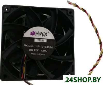 Вентилятор для корпуса Hiper HF-121238B6 Вентилятор для корпуса Hiper HF-121238B6