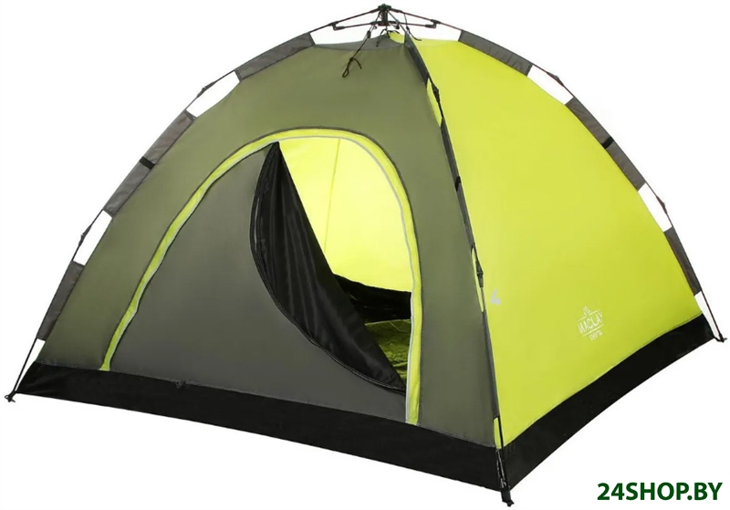 Треккинговая палатка Maclay Swift 4 (черный/зеленый) Треккинговая палатка Maclay Swift 4 (черный/зеленый)