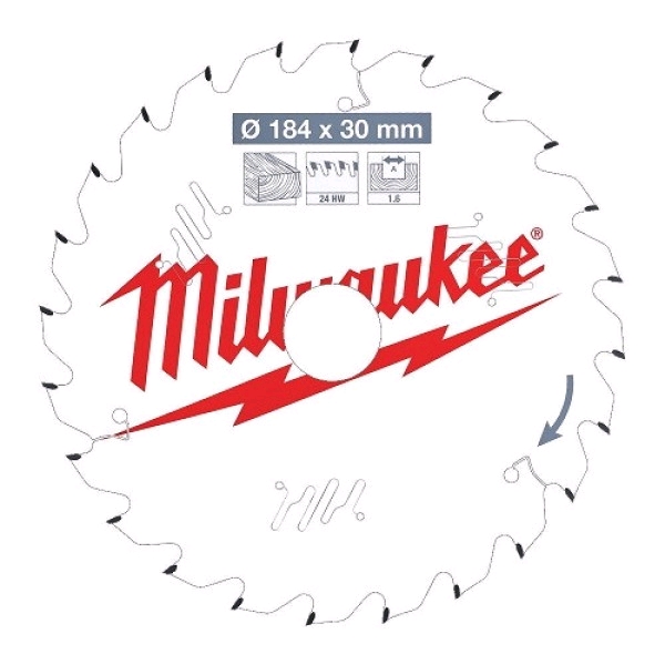 Диск пильный Milwaukee 4932471297 Диск пильный Milwaukee 4932471297