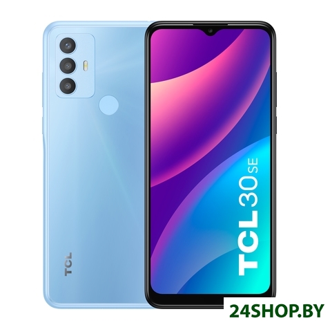 Смартфон TCL 30 SE 6165H1 Dual SIM 4GB/128GB (ледниковый синий) Смартфон TCL 30 SE 6165H1 Dual SIM 4GB/128GB (ледниковый синий)