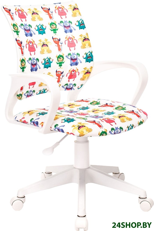 Офисное кресло Бюрократ Burokids 1W 1687096 (белый/пластик белый) Офисное кресло Бюрократ Burokids 1W 1687096 (белый/пластик белый)