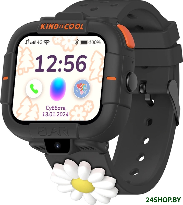 Детские умные часы Elari KidPhone MB (черный) Детские умные часы Elari KidPhone MB (черный)