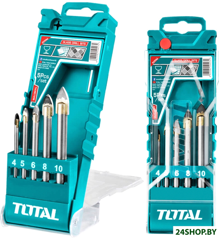 Набор сверл Total TACSD7256 (5 шт) Набор сверл Total TACSD7256 (5 шт)