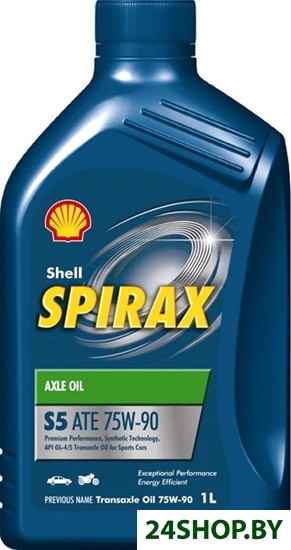 Трансмиссионное масло Shell Spirax S5 ATE 75W-90 1л Трансмиссионное масло Shell Spirax S5 ATE 75W-90 1л
