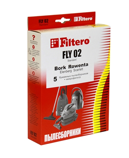 Пылесборники Filtero FLY 02 Standard Пылесборники Filtero FLY 02 Standard