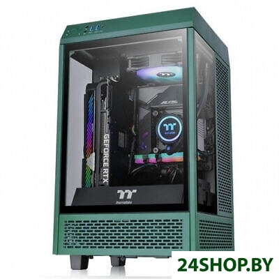 Корпус Thermaltake The Tower 100 Mini Racing Green CA-1R3-00SCWN-00 Корпус Thermaltake The Tower 100 Mini Racing Green CA-1R3-00SCWN-00