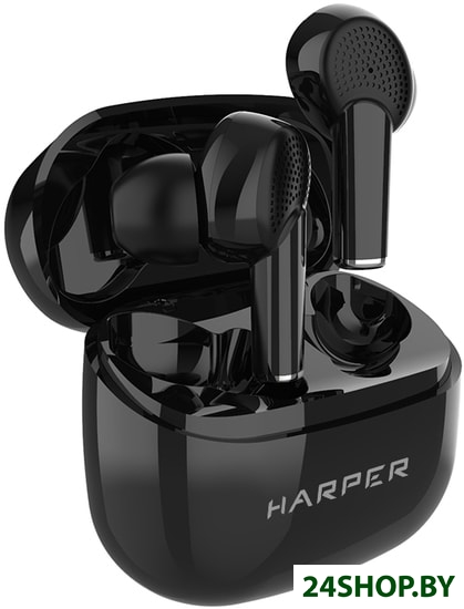 Наушники с микрофоном HARPER HB-527 Black Наушники с микрофоном HARPER HB-527 Black