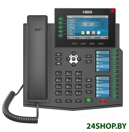 Телефон IP Fanvil X6U (черный) Телефон IP Fanvil X6U (черный)