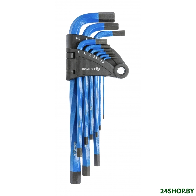 Набор ключей Hogert Technik HT1W805 (9 предметов) Набор ключей Hogert Technik HT1W805 (9 предметов)