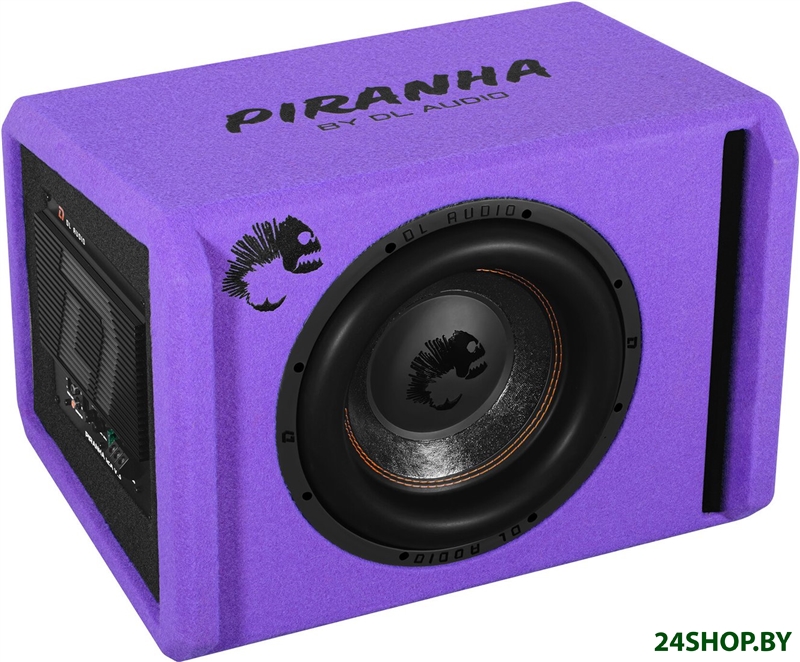 Корпусной активный сабвуфер DL Audio Piranha 12A Purple V.3 Корпусной активный сабвуфер DL Audio Piranha 12A Purple V.3