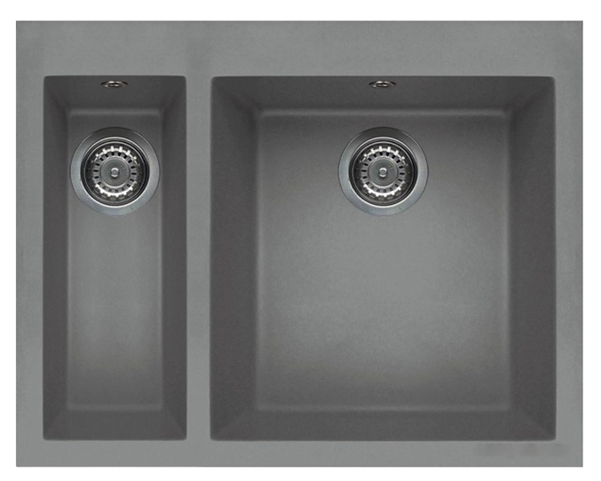 Кухонная мойка Elleci Quadra 150 Light Grey K97 Кухонная мойка Elleci Quadra 150 Light Grey K97