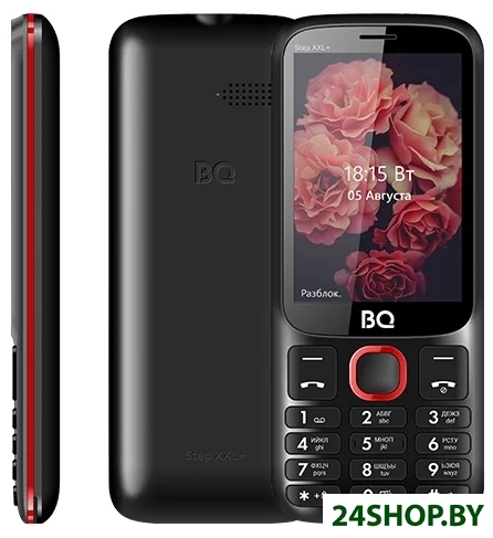 Мобильный телефон BQ-Mobile BQ 3590 STEP XXL+ (черный/красный) Мобильный телефон BQ-Mobile BQ 3590 STEP XXL+ (черный/красный)