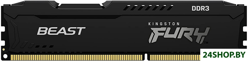 Оперативная память Kingston FURY Beast 8GB DDR3 PC3-14900 KF318C10BB/8 Оперативная память Kingston FURY Beast 8GB DDR3 PC3-14900 KF318C10BB/8