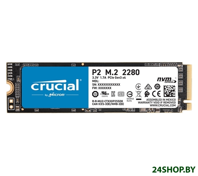 SSD Crucial P2 250GB CT250P2SSD8 SSD Crucial P2 250GB CT250P2SSD8