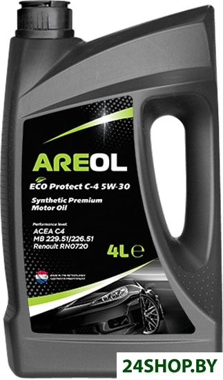 Моторное масло Areol ECO Protect C-4 5W-30 4л Моторное масло Areol ECO Protect C-4 5W-30 4л