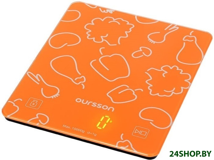 Кухонные весы Oursson KS1001GD/OR Кухонные весы Oursson KS1001GD/OR