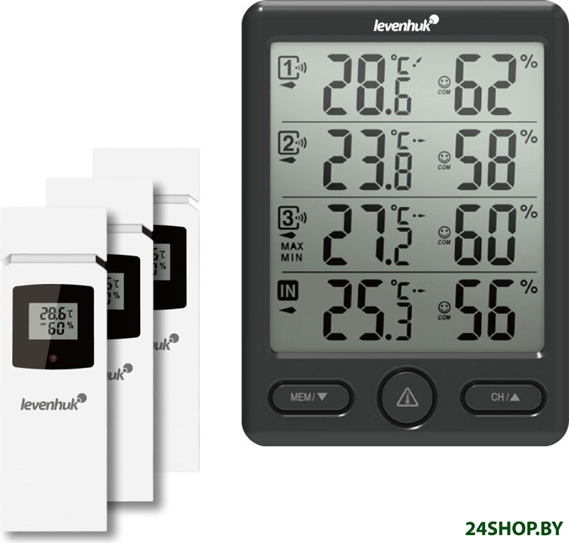 Метеостанция Levenhuk Wezzer PLUS LP20 78892 Метеостанция Levenhuk Wezzer PLUS LP20 78892
