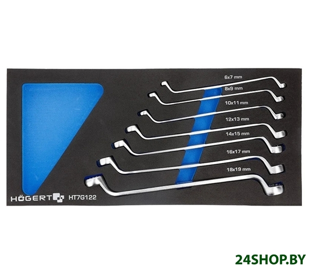 Набор ключей Hogert Technik HT7G122 (7 предметов) Набор ключей Hogert Technik HT7G122 (7 предметов)