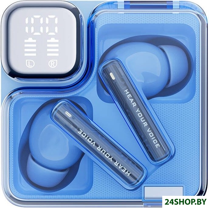 Наушники QCY MeloBuds Neo (синий) Наушники QCY MeloBuds Neo (синий)