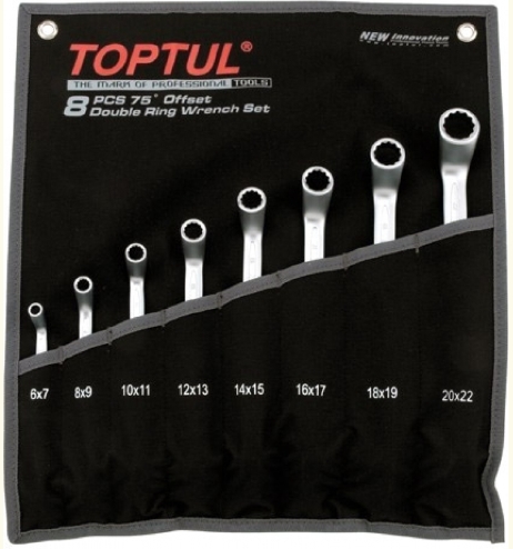 Набор ключей Toptul GPAI0802 8 предметов Набор ключей Toptul GPAI0802 8 предметов