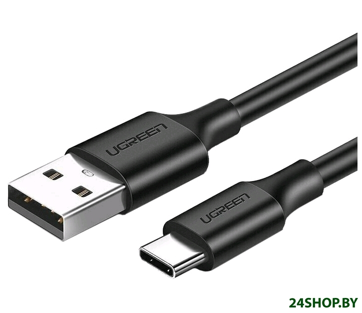 Кабель UGREEN US287 60118 2.0м (черный) Кабель UGREEN US287 60118 2.0м (черный)