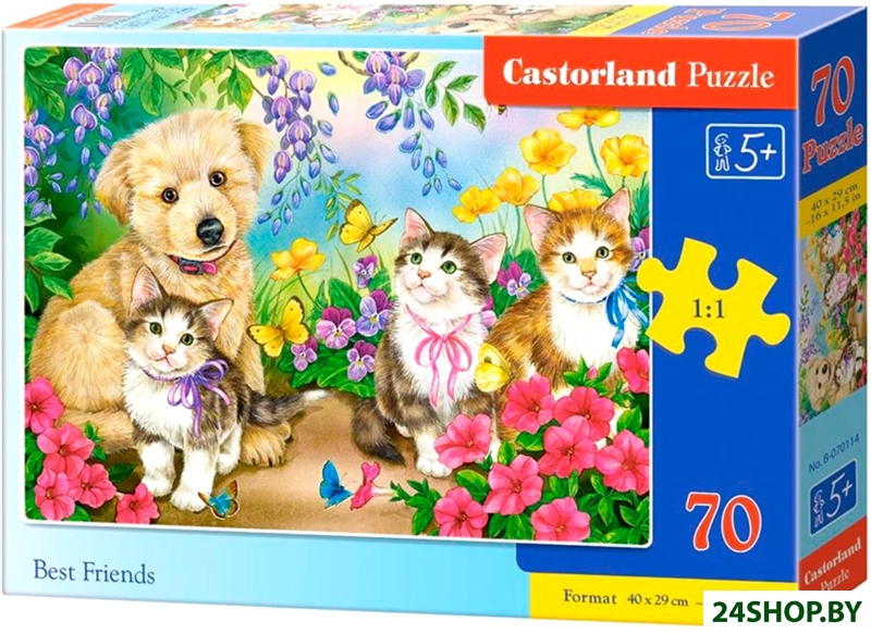 Пазл Castorland Premium Лучшие друзья Пазл Castorland Premium Лучшие друзья
