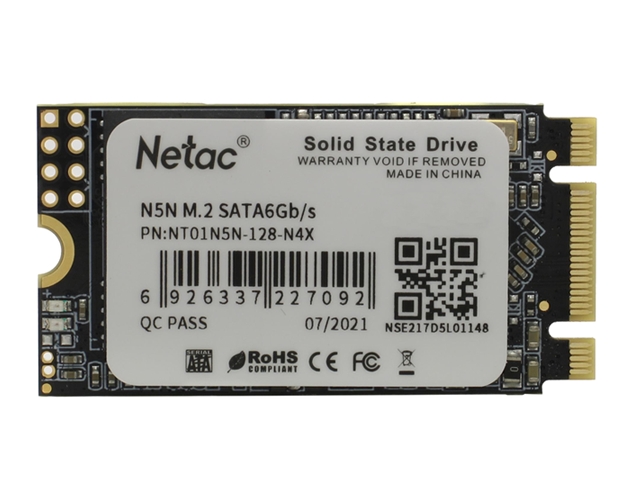 SSD Netac N5N 256GB NT01N5N-256-N4X SSD Netac N5N 256GB NT01N5N-256-N4X