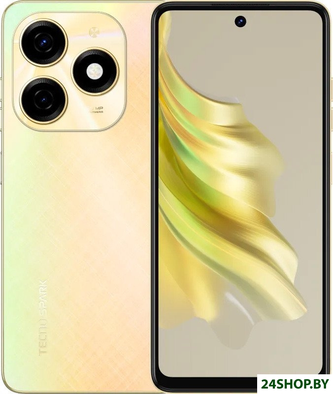 Смартфон Tecno Spark 20 8GB/256GB (золотой) Смартфон Tecno Spark 20 8GB/256GB (золотой)
