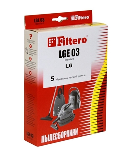 Пылесборники Filtero LGE 03 Standard Пылесборники Filtero LGE 03 Standard