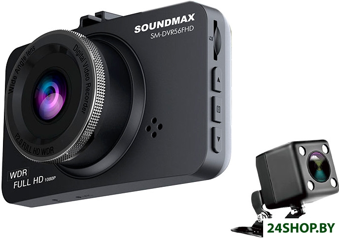 Видеорегистратор Soundmax SM-DVR56FHD Видеорегистратор Soundmax SM-DVR56FHD